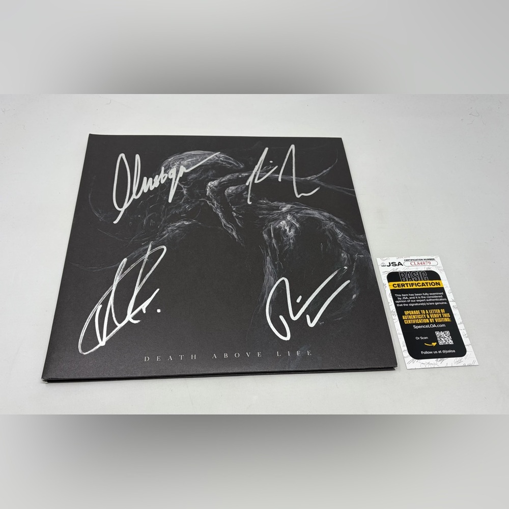 Orbit Culture signed Death Above‎ Life Album JSA COA